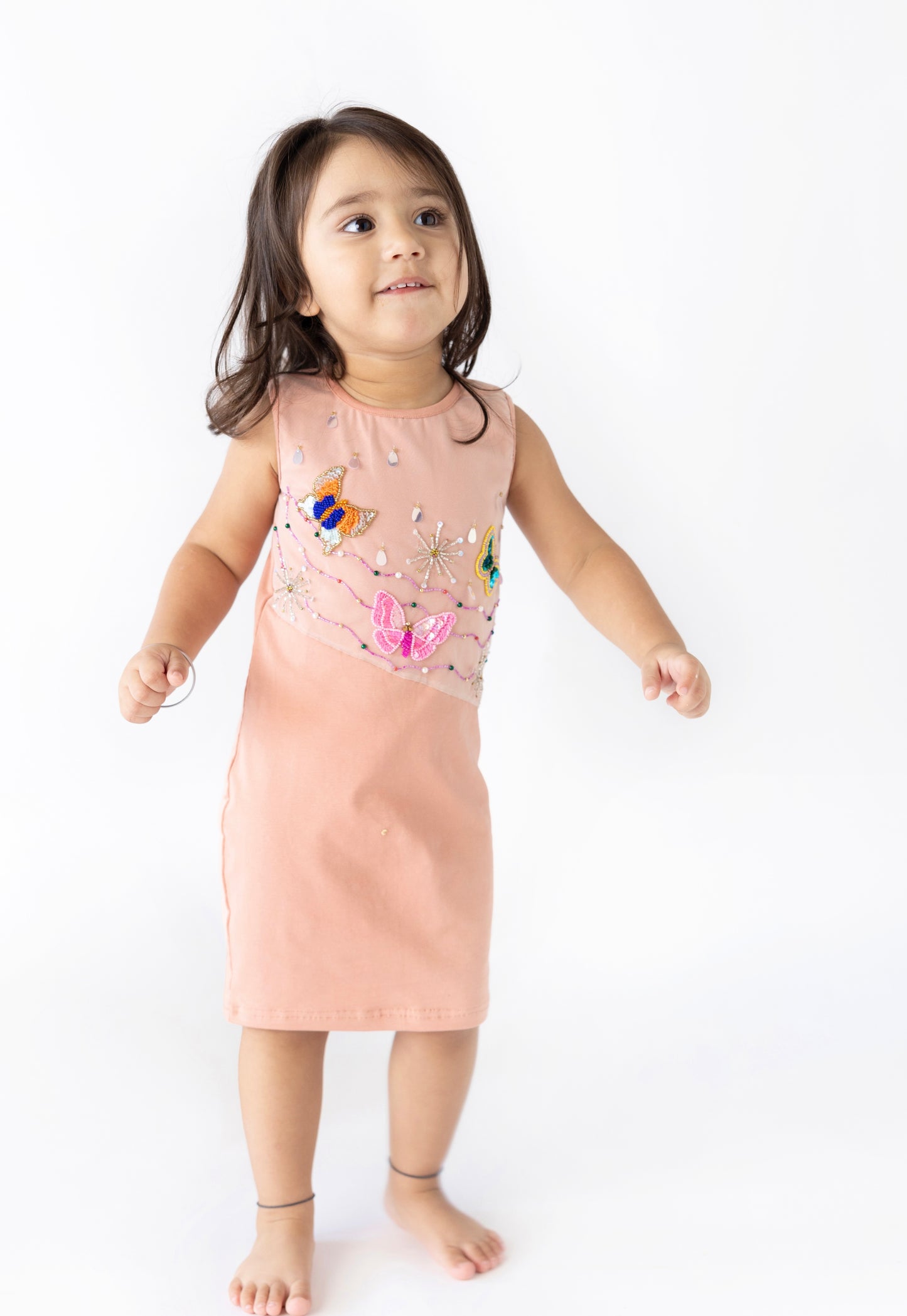 Butterfly Me T-shirt Dress