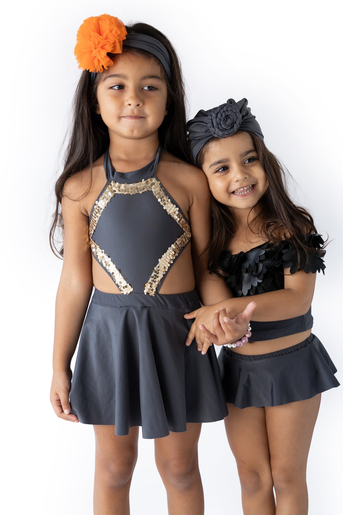 Malibu Grey Halter Dress