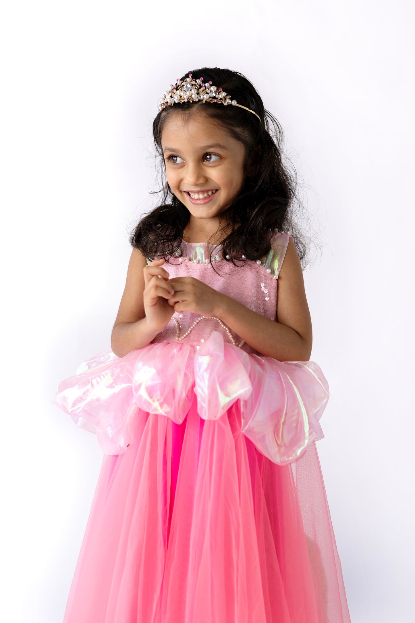Aria Bubblegum Pink Princess Dress