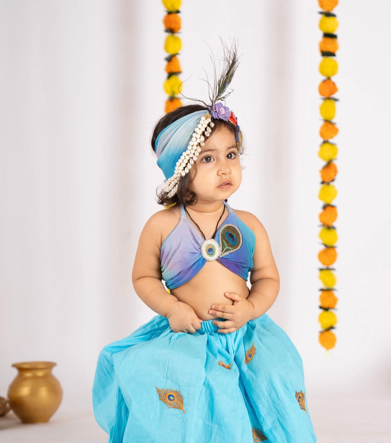 Brinda Hairband - Janmashtami Edition