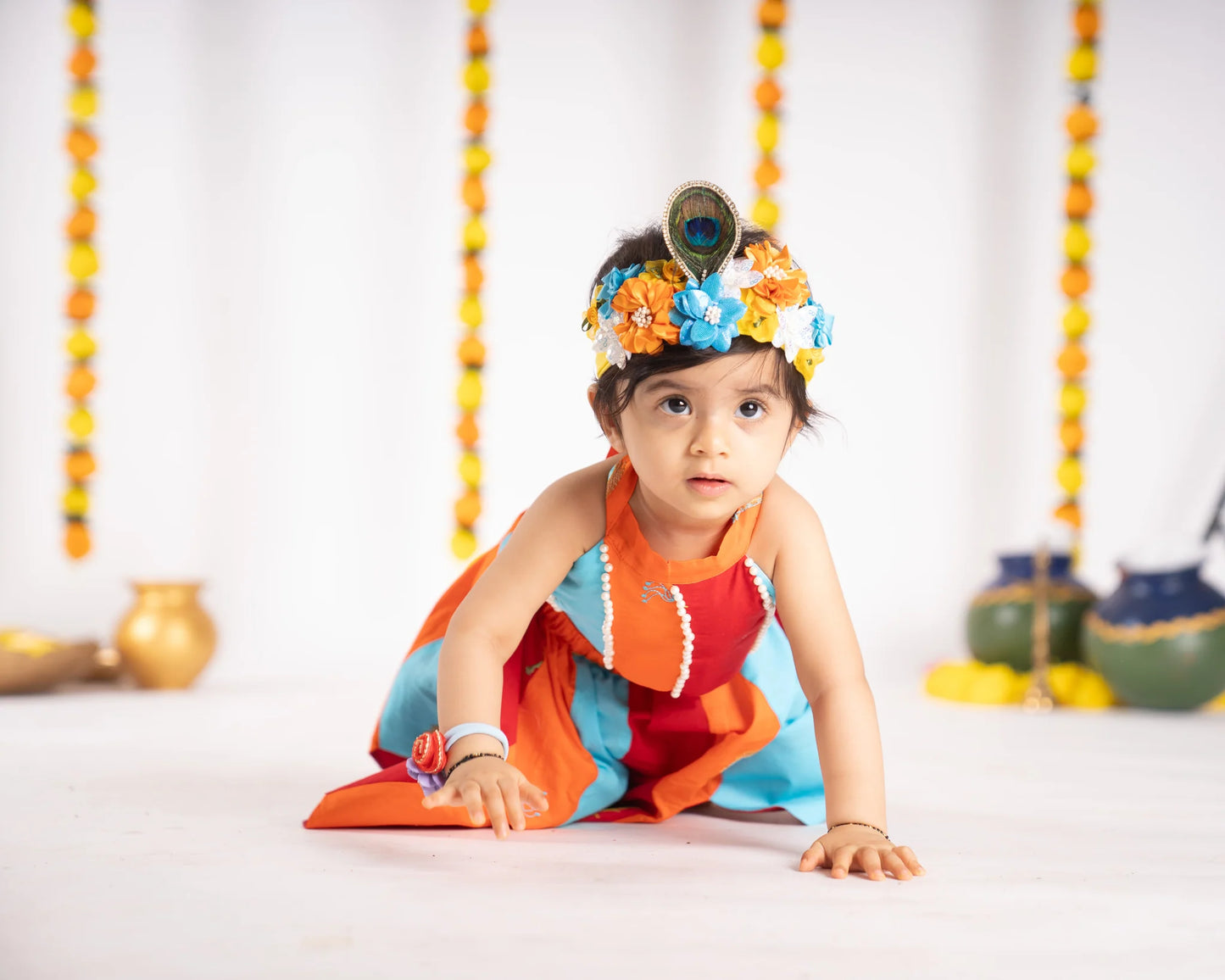 Madhavi Hairband - Janmashtami Edition