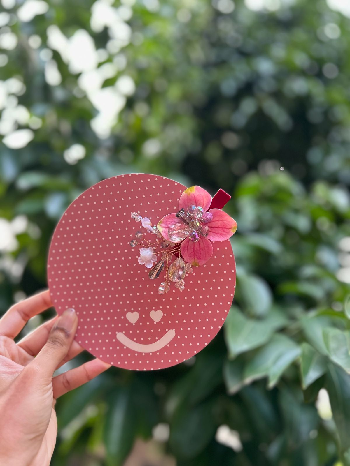 Orchid Festive Clip