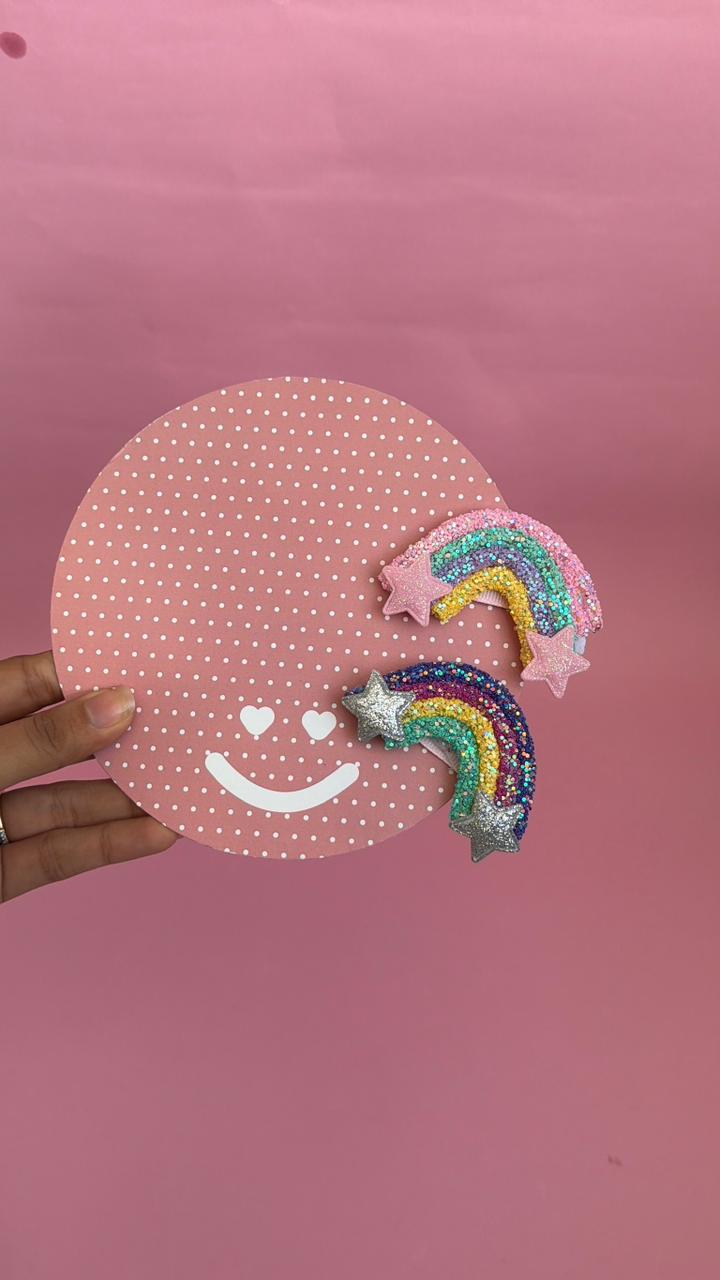 Rainbow Hairclip