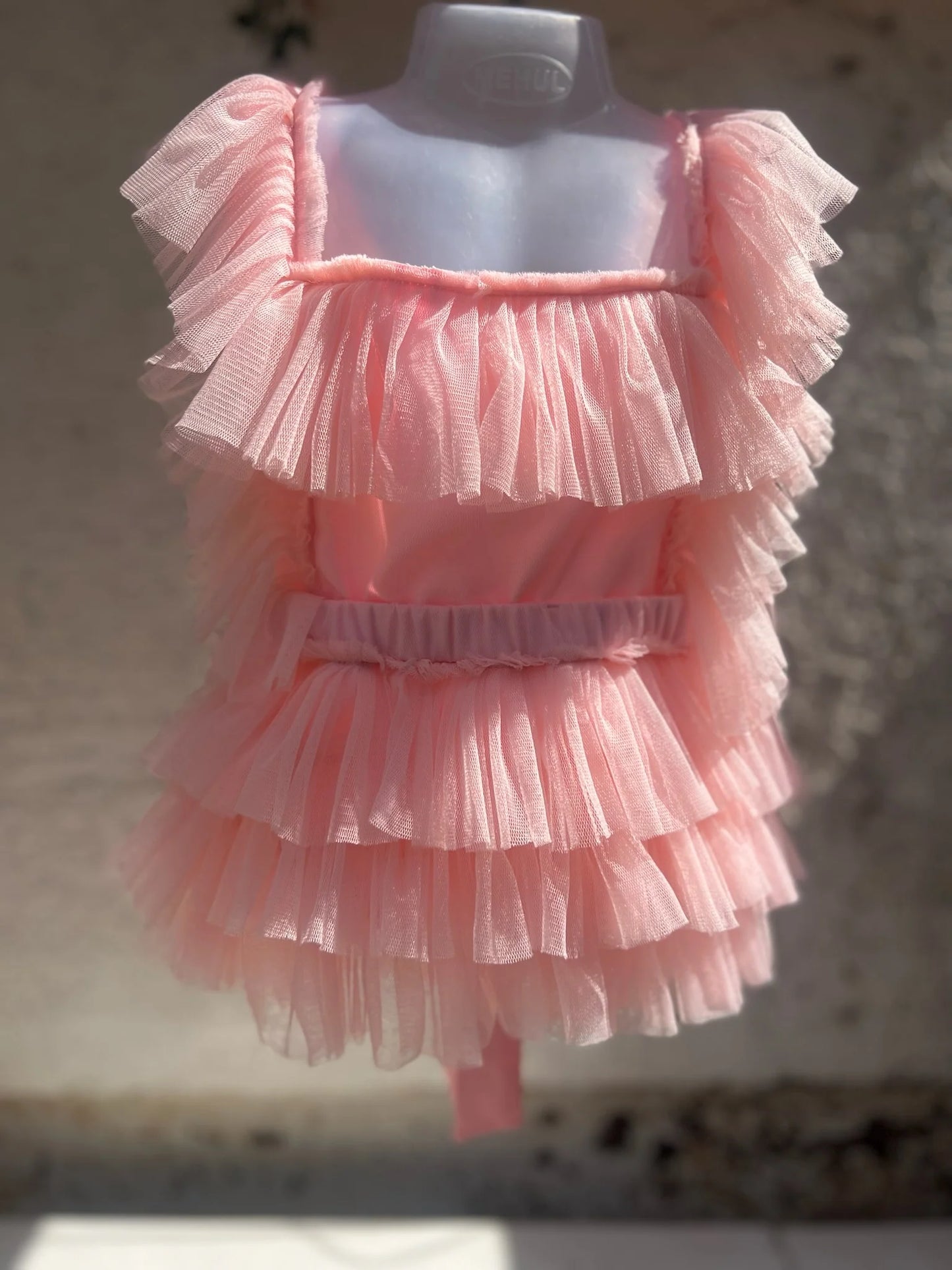 Sweet Pea Pink Romper