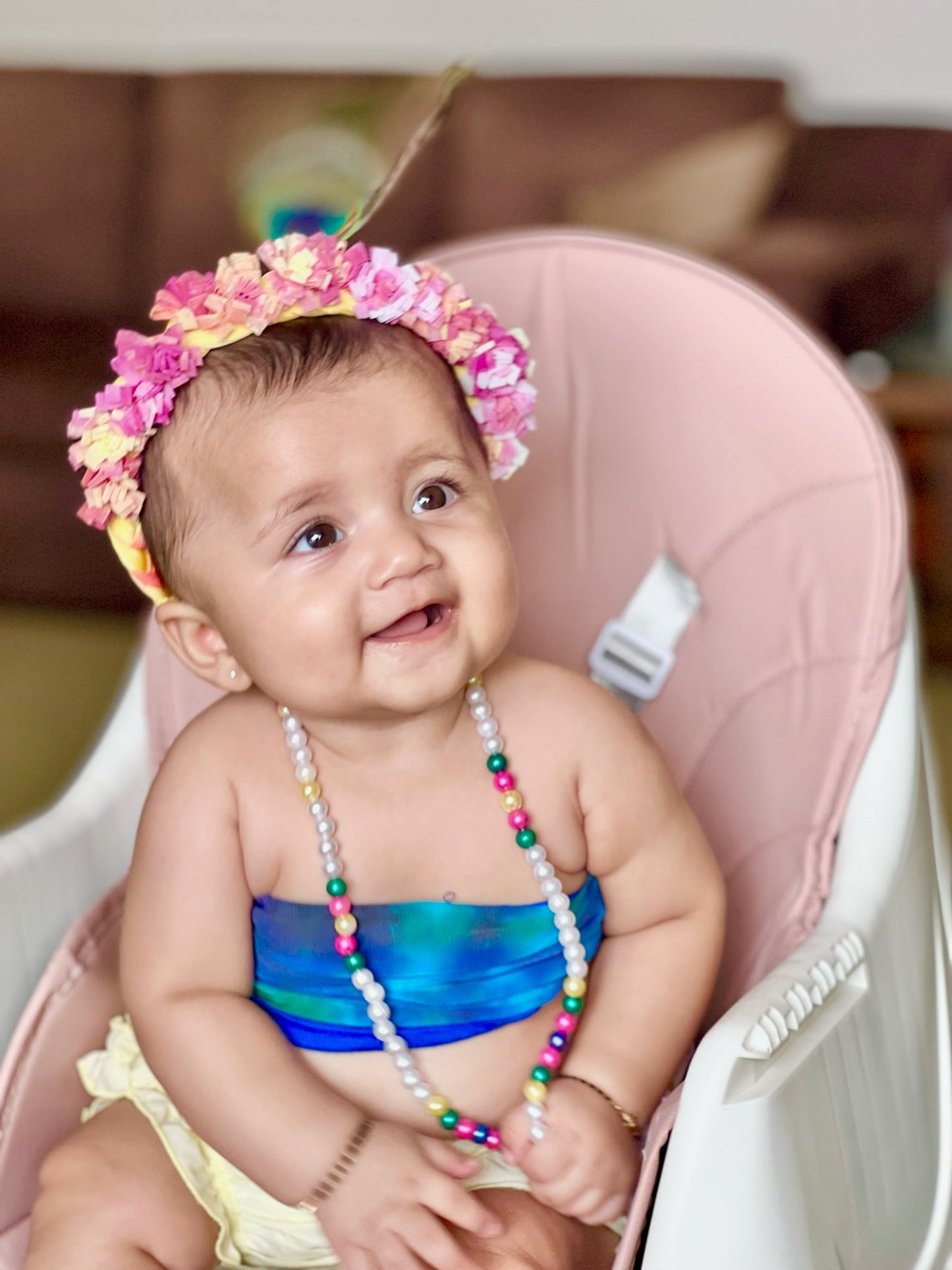 Floral Tiara Hair Band