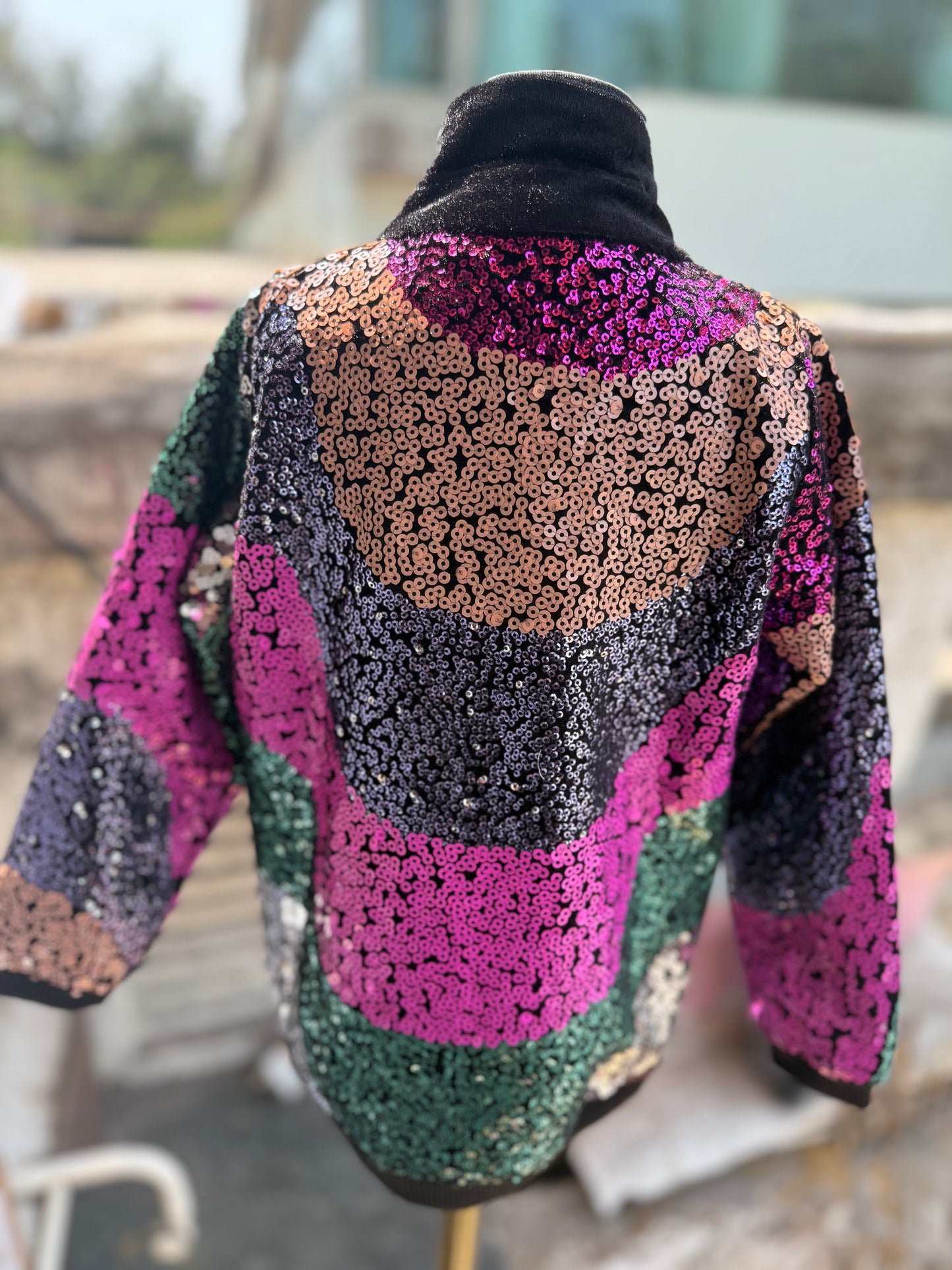Stylish Sequins Jacket with touch of Sparkle