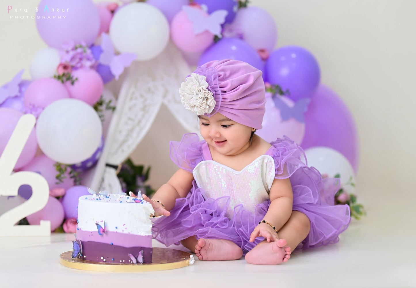 Luna Purple Romper - Custom Made