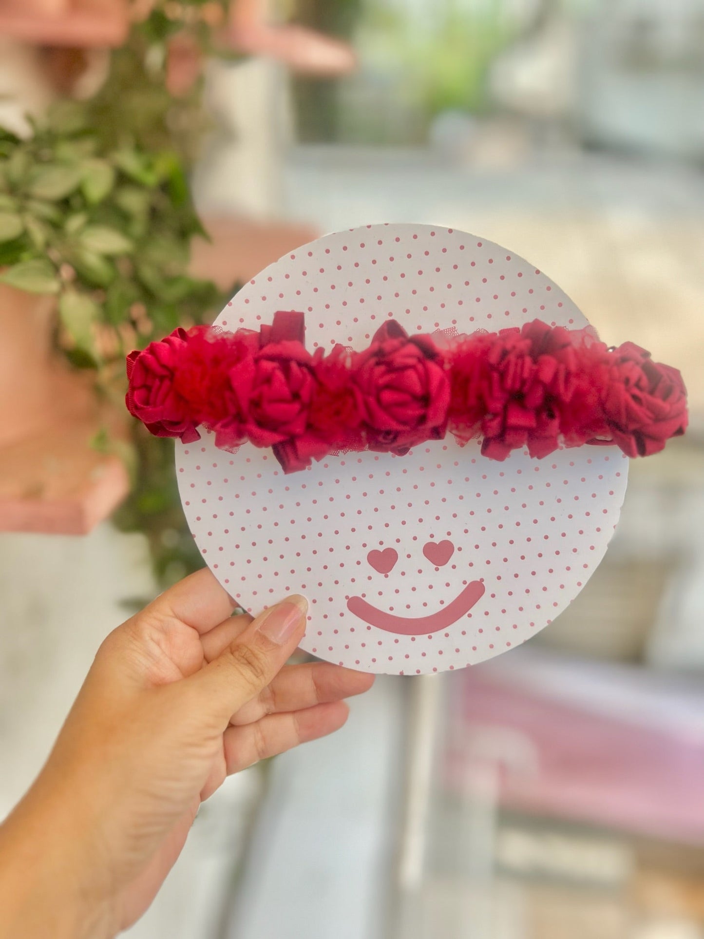Floral Tiara Hair Band