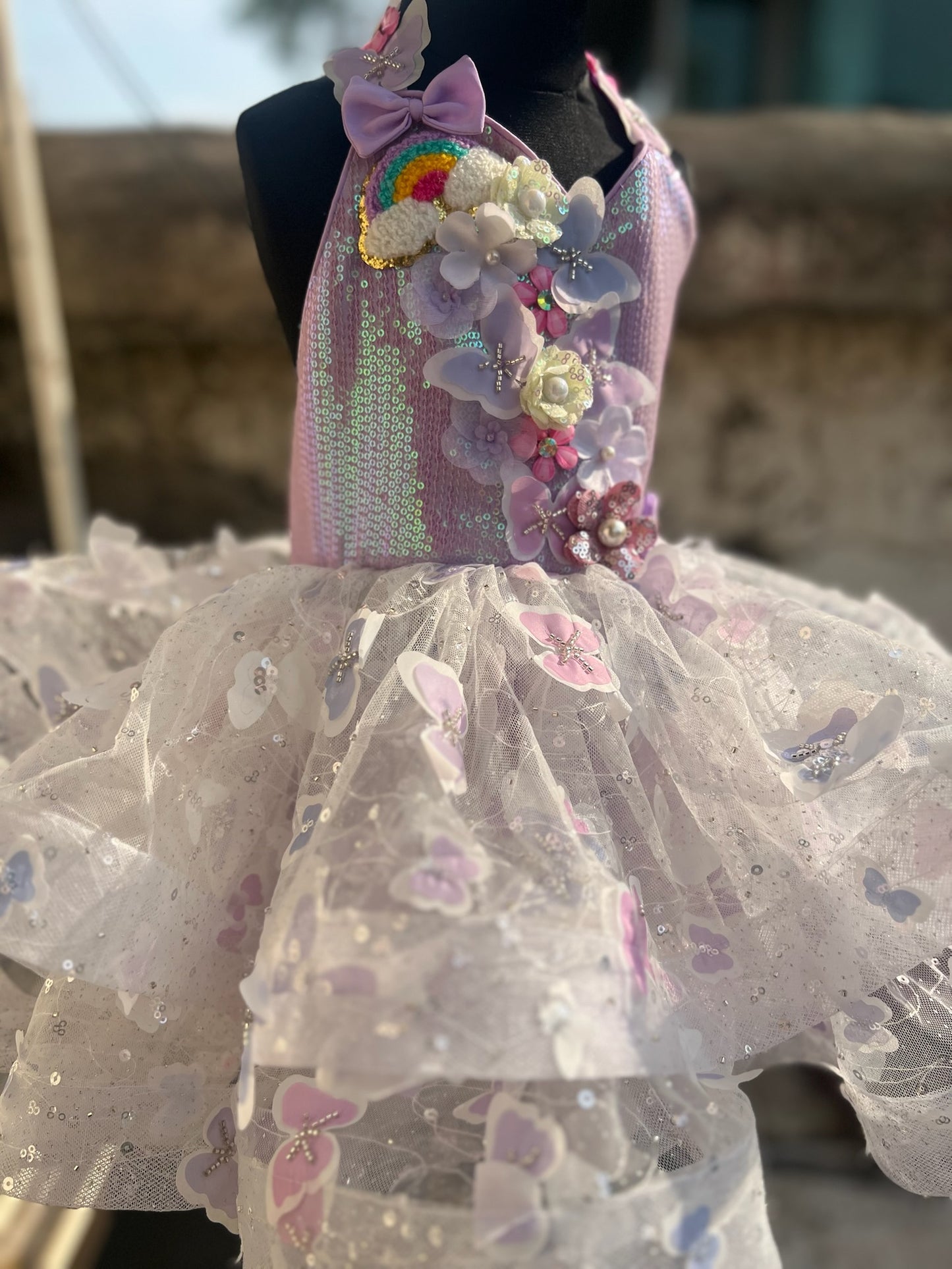 Celine Butterfly Dress