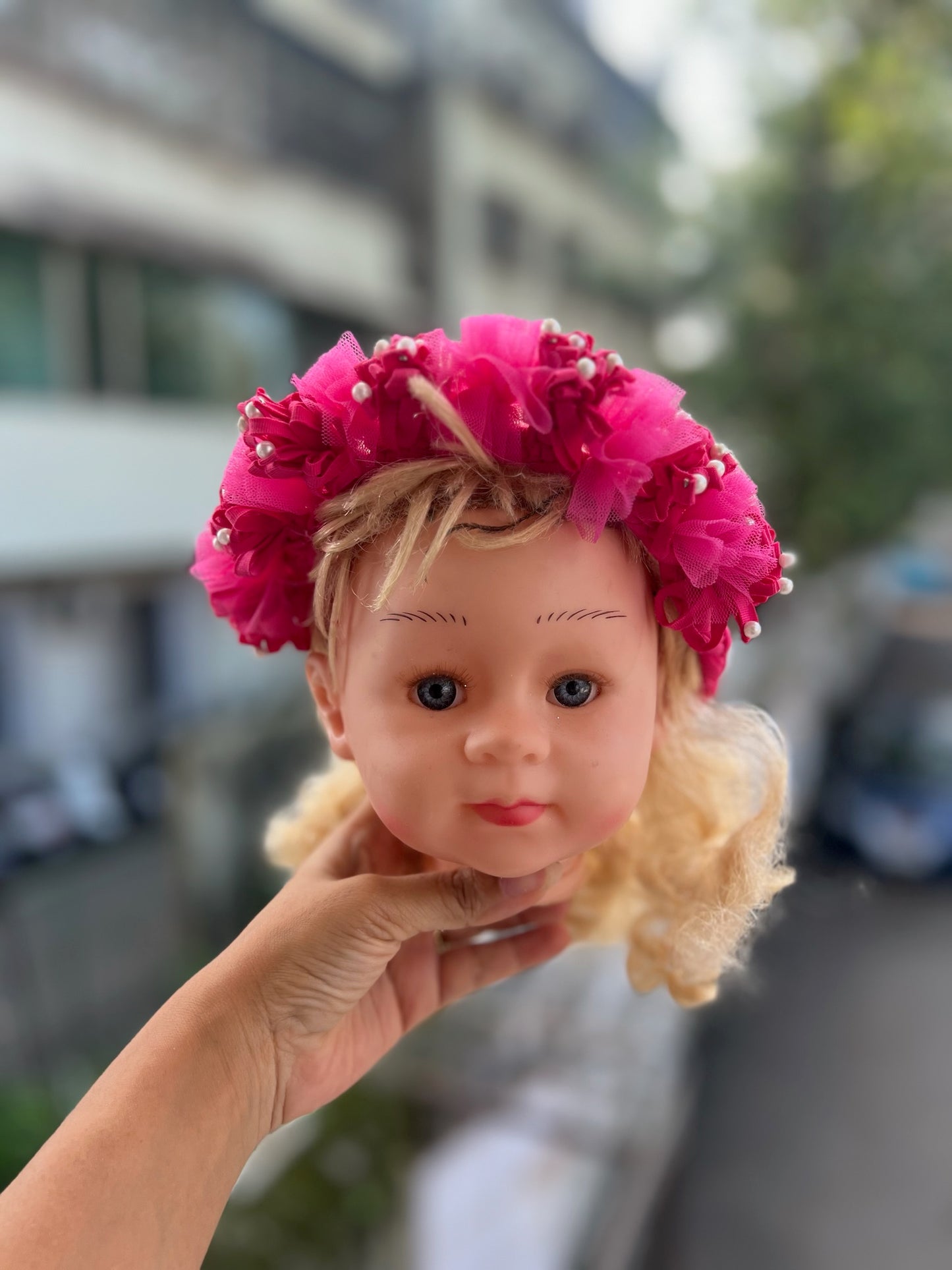Floral Tiara Hair Band