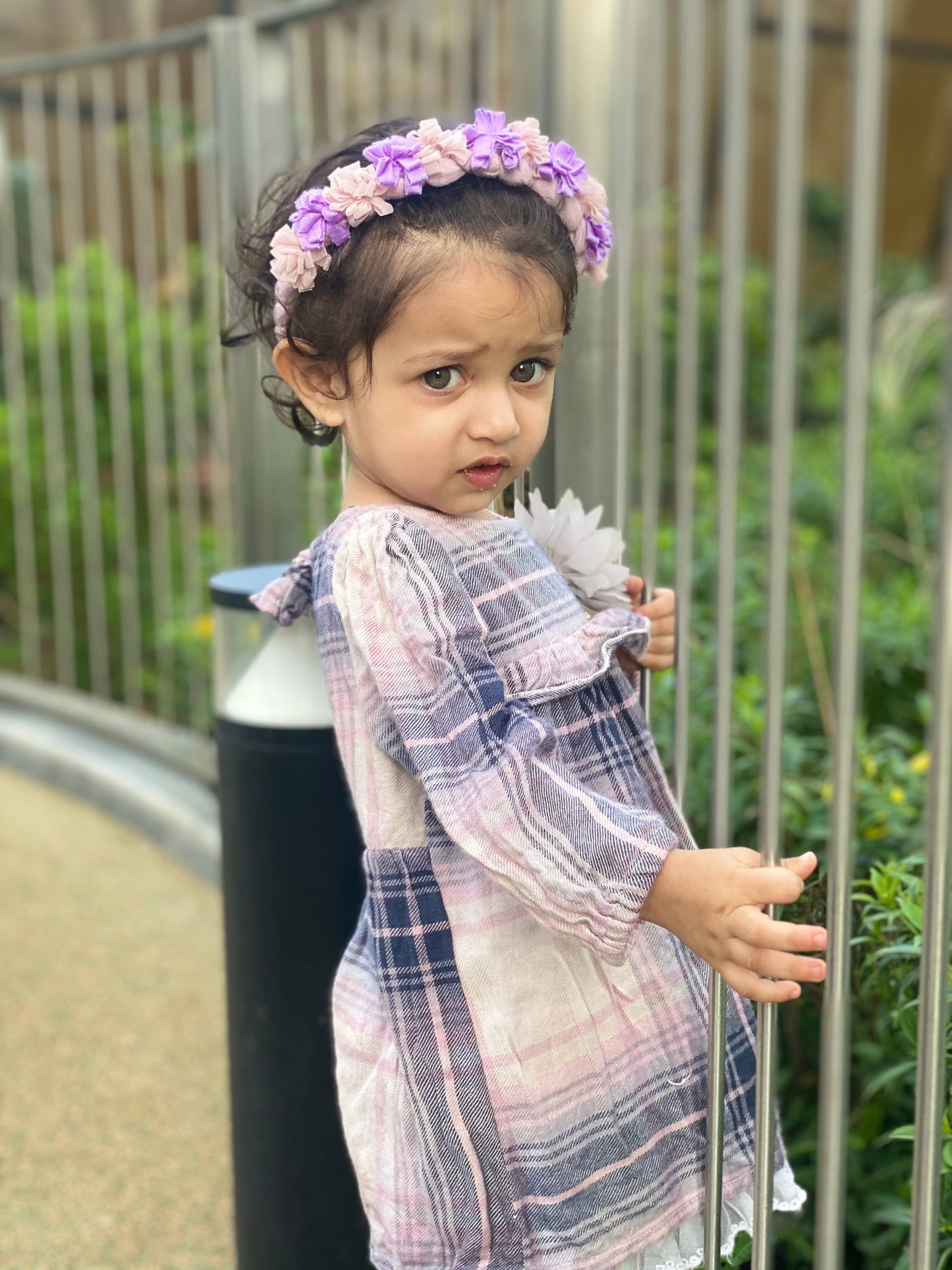 Floral Tiara Hair Band