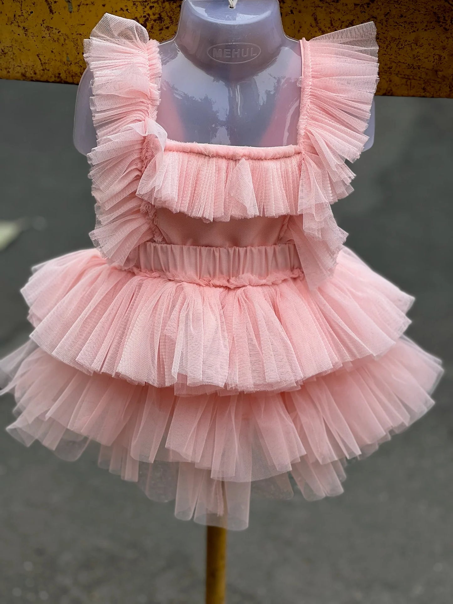 Sweet Pea Pink Romper