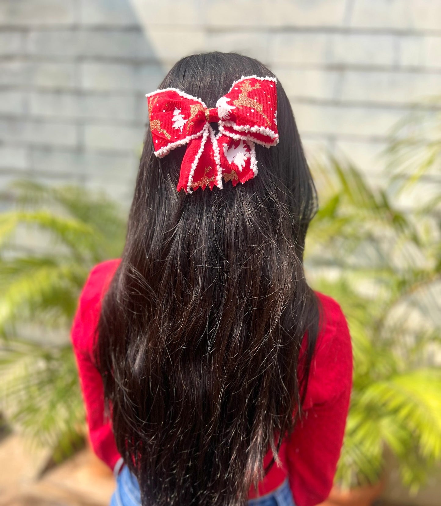 Christmas Red Bow