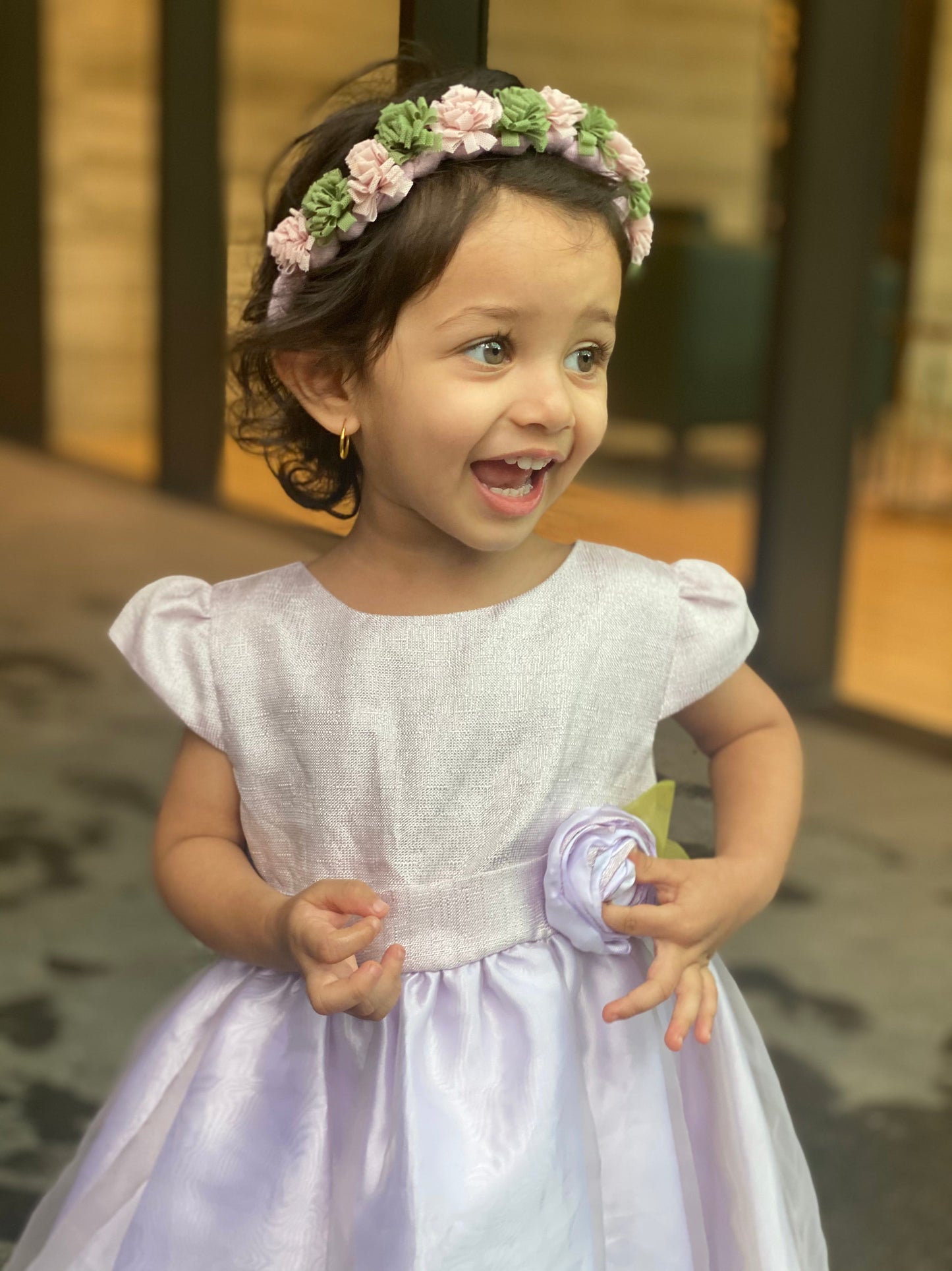 Floral Tiara Hair Band
