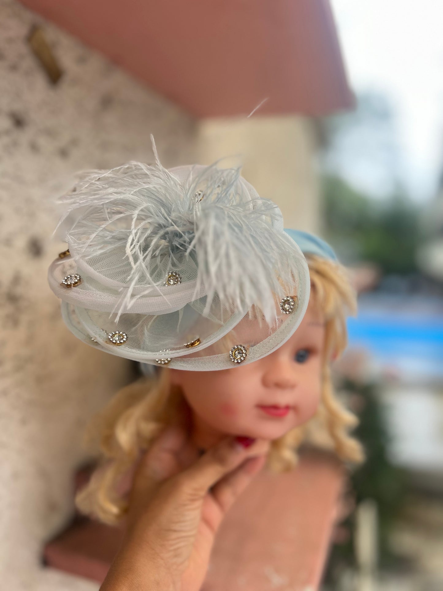 Cinderella Feather Hairband