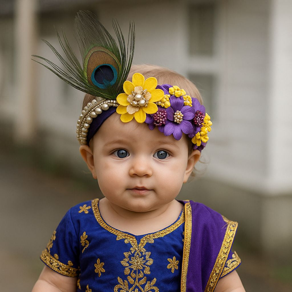 Anvi Hairband- Janmashtami Edition