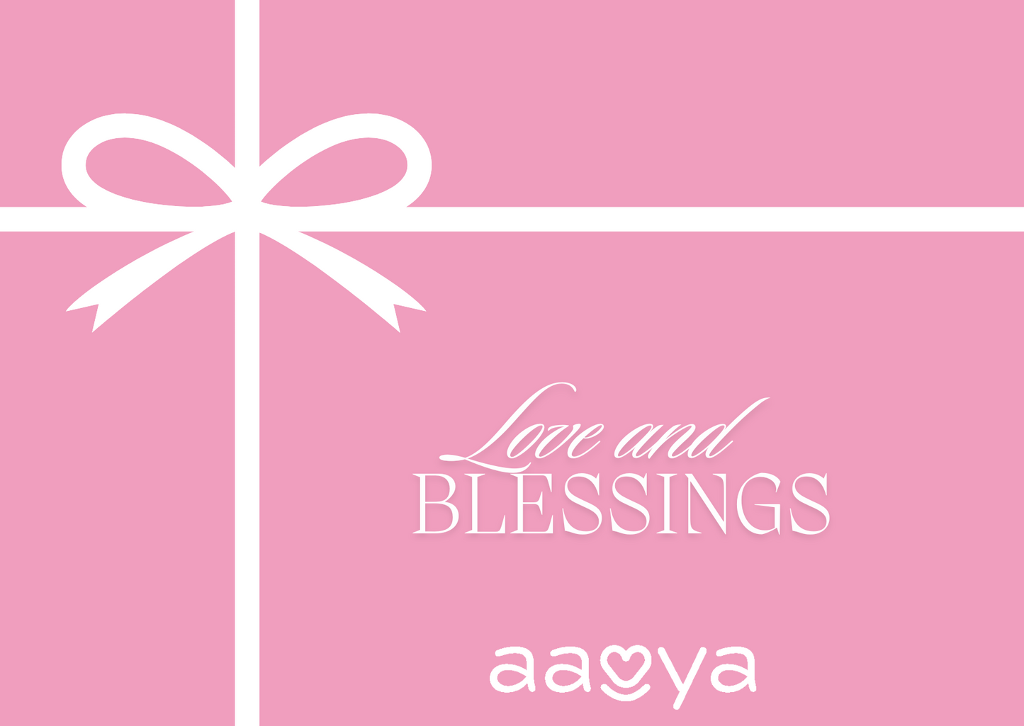 Love and Blessings - eGift Card
