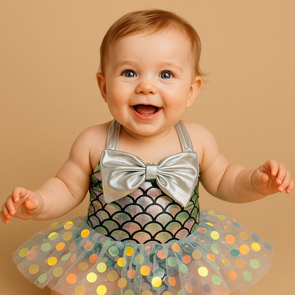 Mermaid-Inspired Swim Wear with Tutu