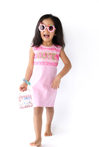 Cutie Patootie T-shirt Dress