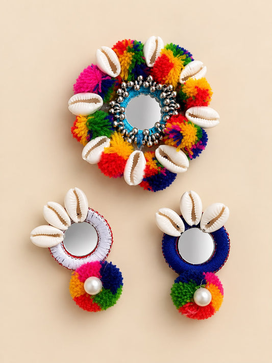 Festive Hair Clip Bundle of 3