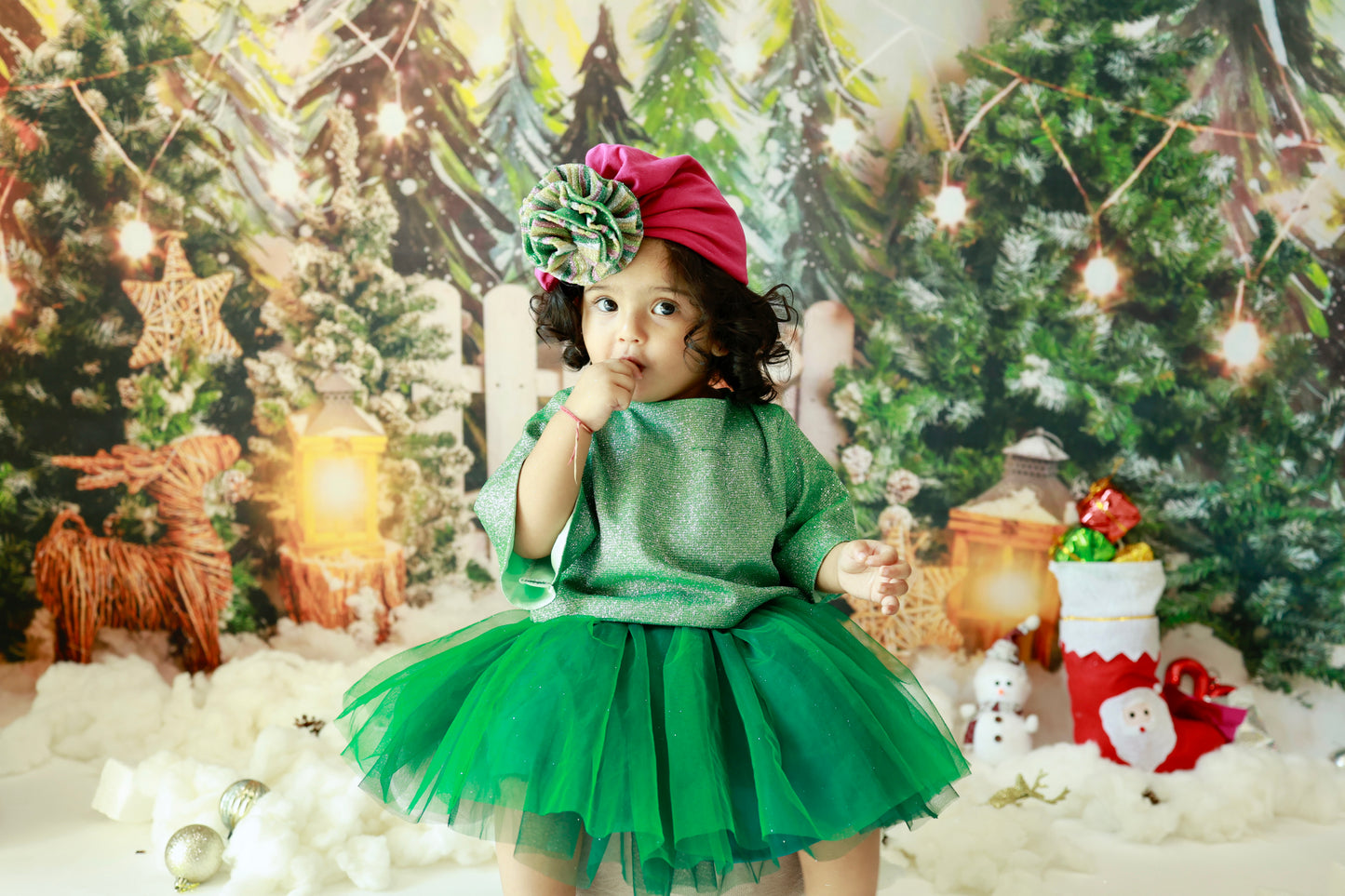 Christmas Elf Green Co-Ord Set