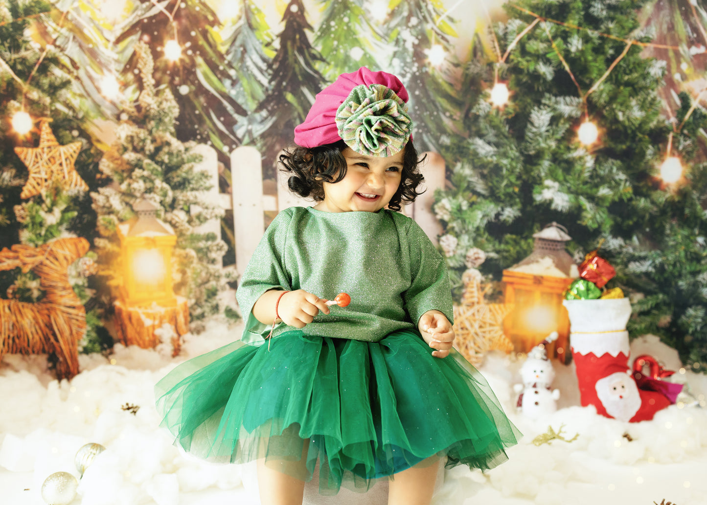 Christmas Elf Green Co-Ord Set