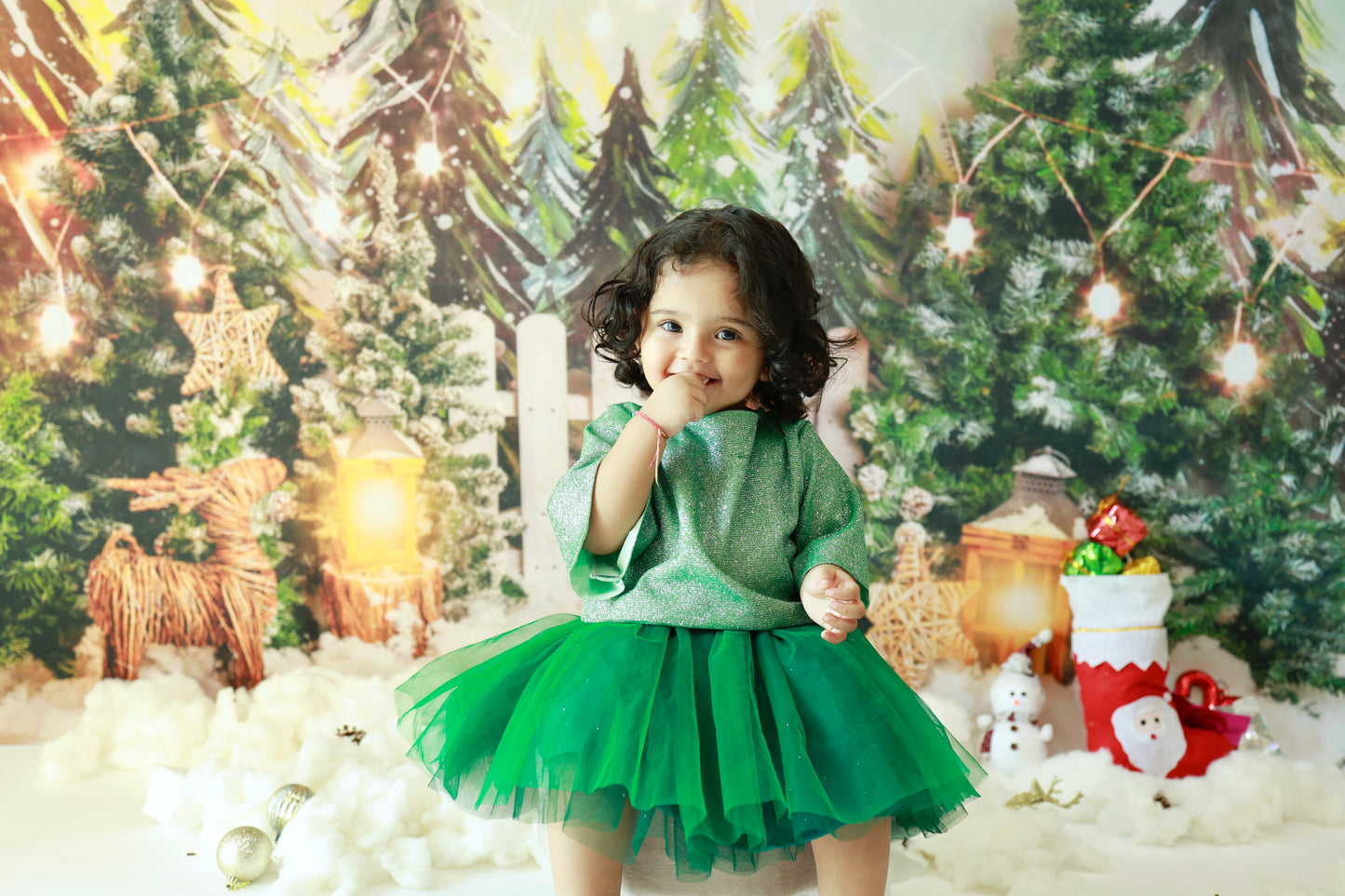 Christmas Elf Green Co-Ord Set