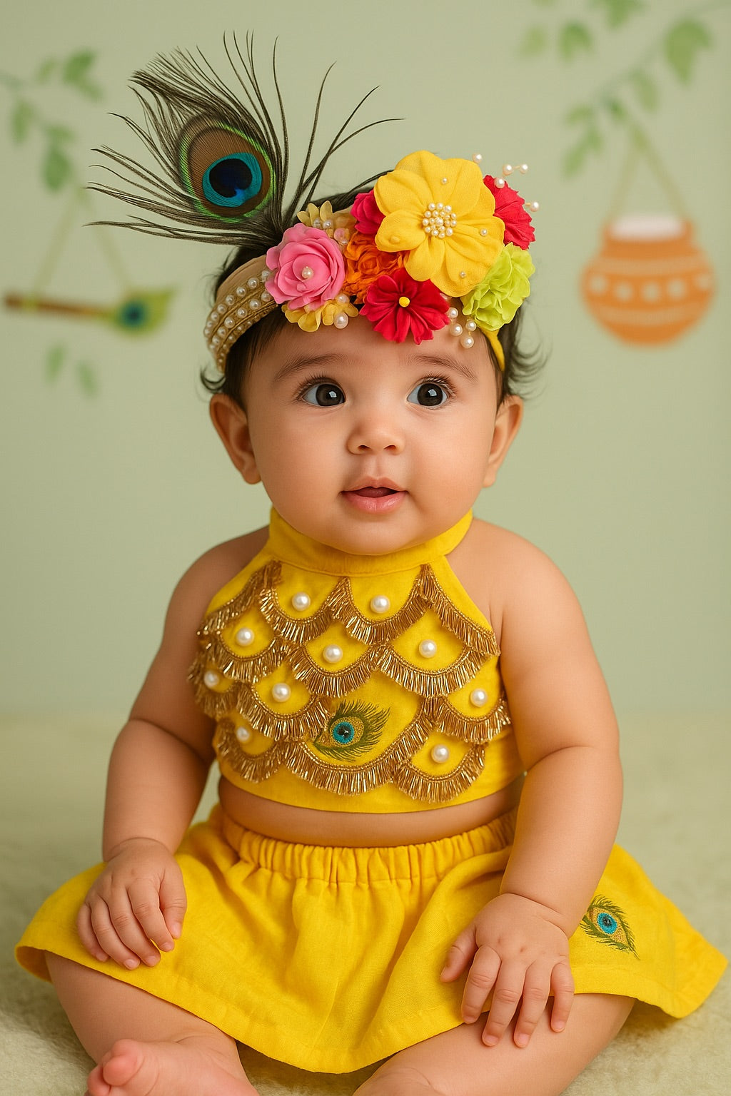 Mohini Hairband - Janmashtami Edition