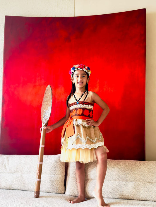 Moana Themed Dress