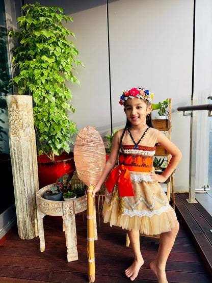 Moana Themed Dress