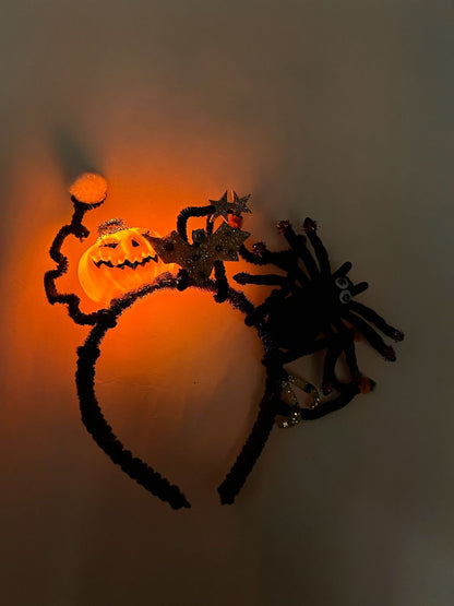 Light up Pumpkin Hairband