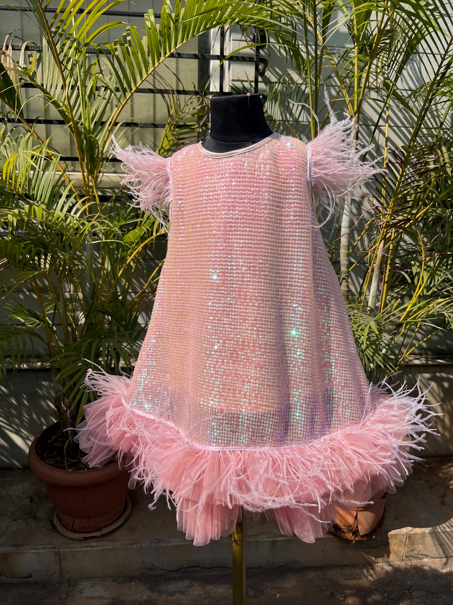 Pink Party Dress