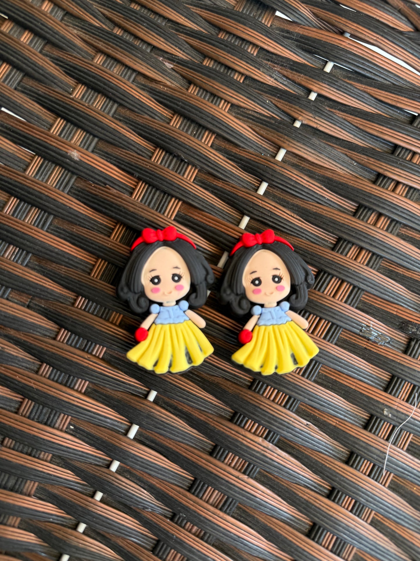 Snow White Hair Clips