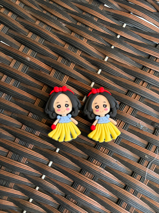 Snow White Hair Clips