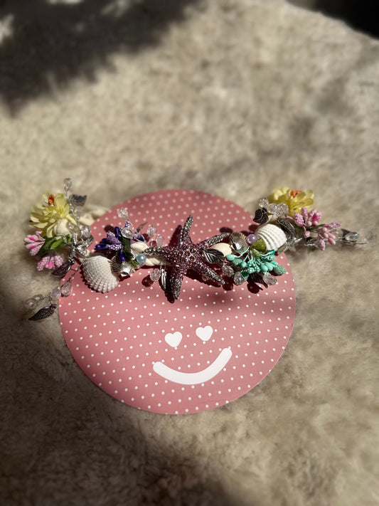 Multicolor Mermaid Tiara – Ocean-Inspired Magic
