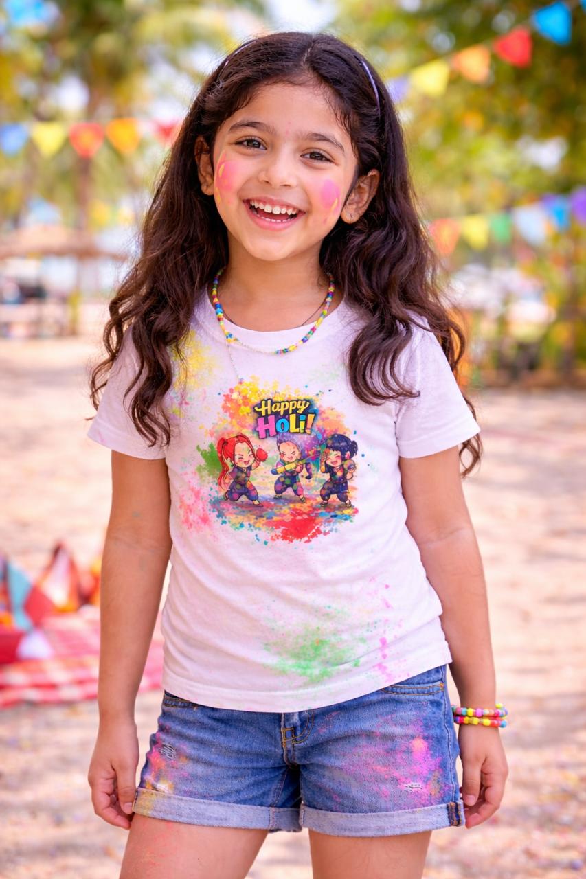 Kpop Themed Holi Tees