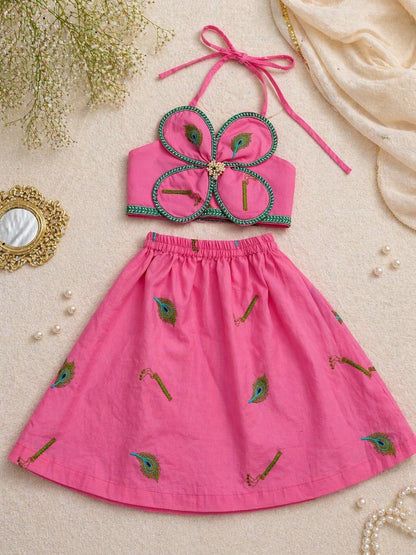 Kanika Cotton Janmashtami Lehenga Set