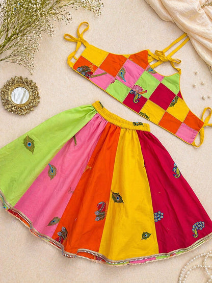 Niharika Cotton Janmashtami Lehenga Set