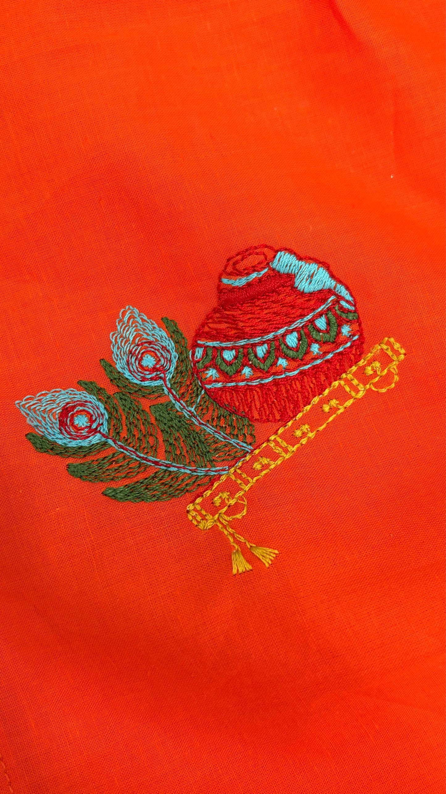 Divisha Cotton Janmashtami Lehenga Set