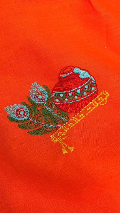 Divisha Cotton Janmashtami Lehenga Set