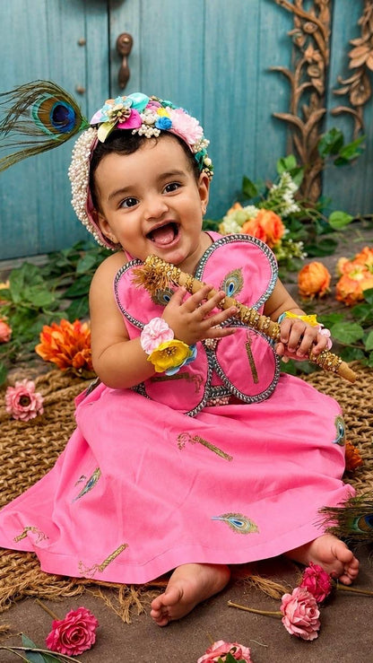 Kanika Cotton Janmashtami Lehenga Set