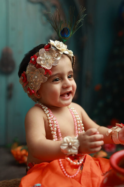 Badri Cotton Janmashtami Dhoti Set