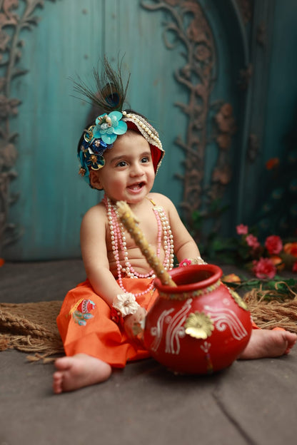 Badri Cotton Janmashtami Dhoti Set
