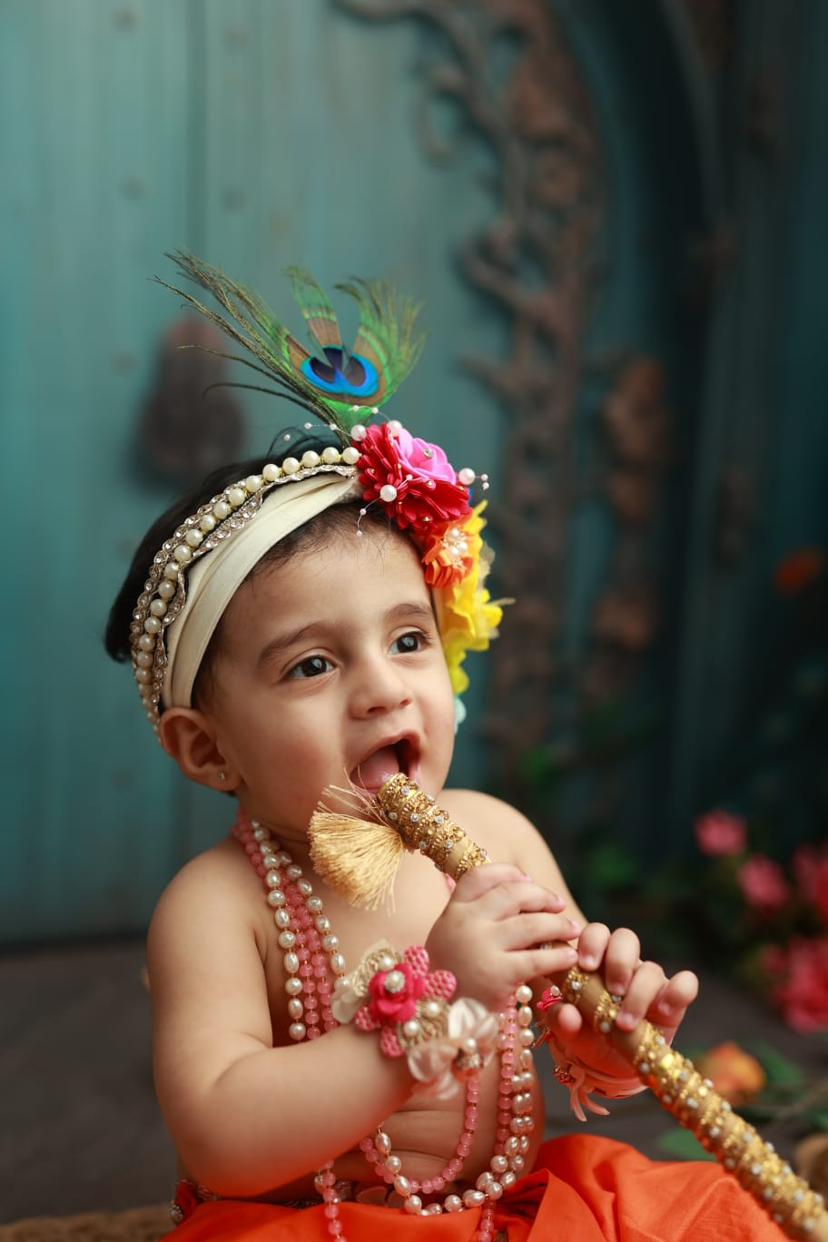 Badri Cotton Janmashtami Dhoti Set