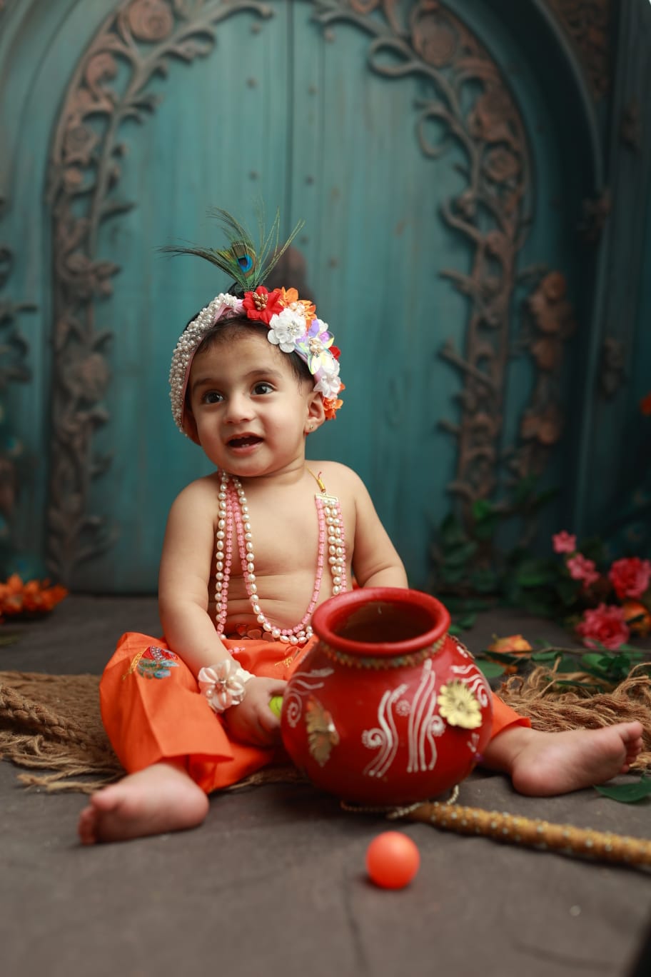 Badri Cotton Janmashtami Dhoti Set