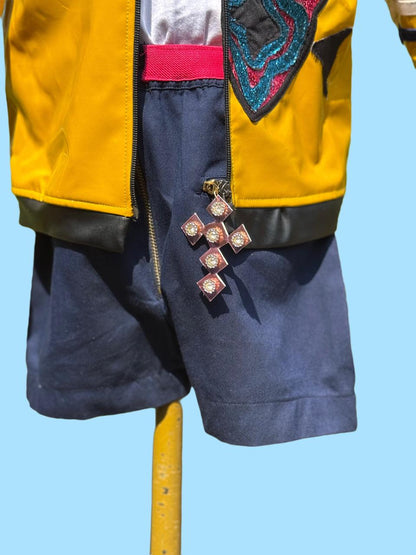 Rumi Inspired Yellow Kpop Demon Hunters Complete Outfit