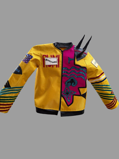 Rumi Inspired Yellow Kpop Demon Hunters Complete Outfit