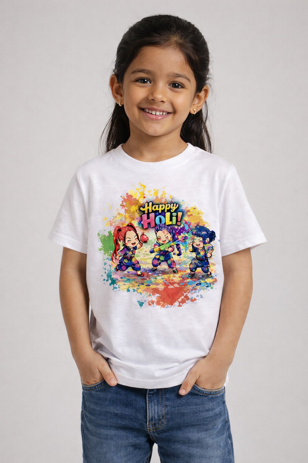 Kpop Themed Holi Tees