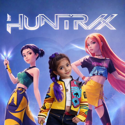 Rumi Inspired Yellow Kpop Demon Hunters Complete Outfit