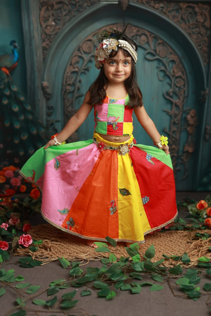 Niharika Cotton Janmashtami Lehenga Set